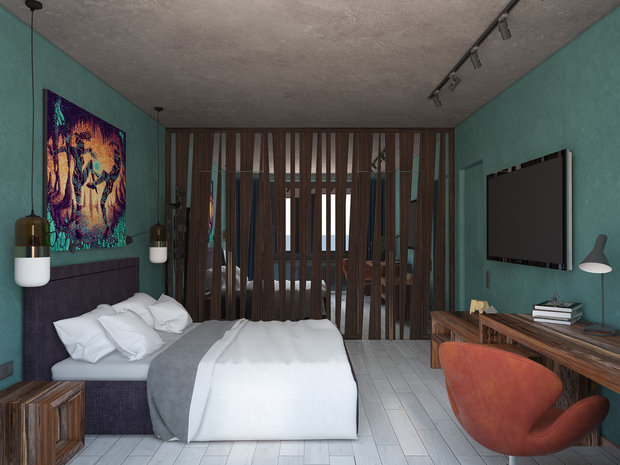 Фото из портфолио Полет – фотографии дизайна интерьеров на INMYROOM
