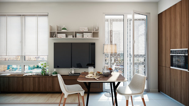 Фотография: Кухня и столовая в стиле Современный, Гид, Co:Interior, Студия 20:18, Александр Кучин, Альберт Багдасарян – фото на INMYROOM