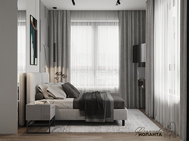 Фото из портфолио ЖК Силигер проект спальни – фотографии дизайна интерьеров на INMYROOM
