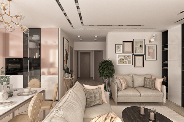 Фото из портфолио Арзамас 110м.кв – фотографии дизайна интерьеров на INMYROOM