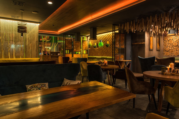 Фото из портфолио Ресторан FOREST GRILL – фотографии дизайна интерьеров на INMYROOM