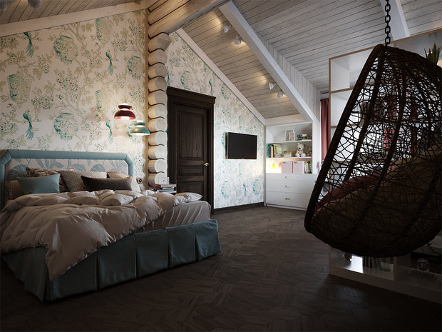 Фотография: Детская в стиле Прованс и Кантри, Дом, Проект недели, Дом и дача, Ирина Васильева, 4 и больше, Более 90 метров, Егорьевск – фото на INMYROOM