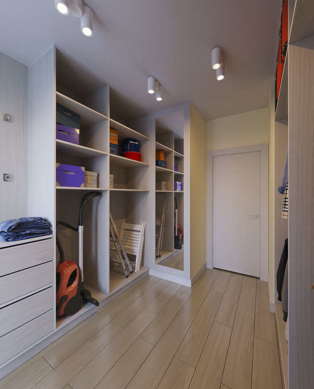 Фотография: Гардеробная в стиле Современный – фото на INMYROOM