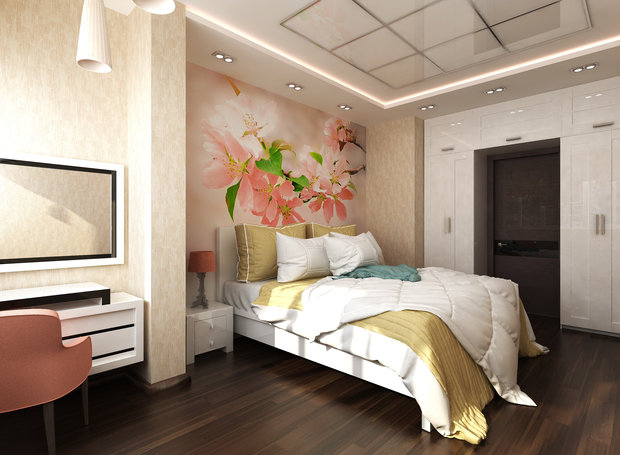 Фото из портфолио перепланировка двушки 60 м2 – фотографии дизайна интерьеров на INMYROOM