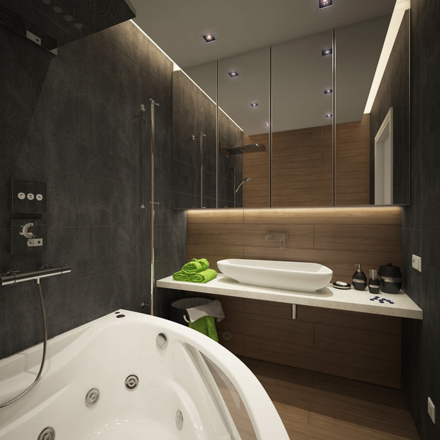 Фото из портфолио Квартира в Минске по ул. Богдановича – фотографии дизайна интерьеров на INMYROOM