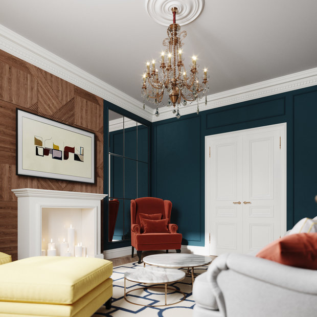 Фото из портфолио ПРОСПЕКТ МИРА – фотографии дизайна интерьеров на INMYROOM