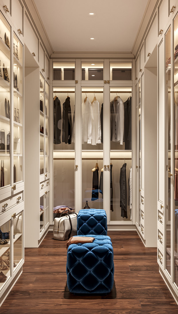 Фото из портфолио Двухэтажная квартира, г.Москва – фотографии дизайна интерьеров на INMYROOM