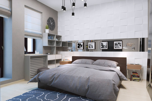 Фото из портфолио Квартира в центре Казани – фотографии дизайна интерьеров на INMYROOM