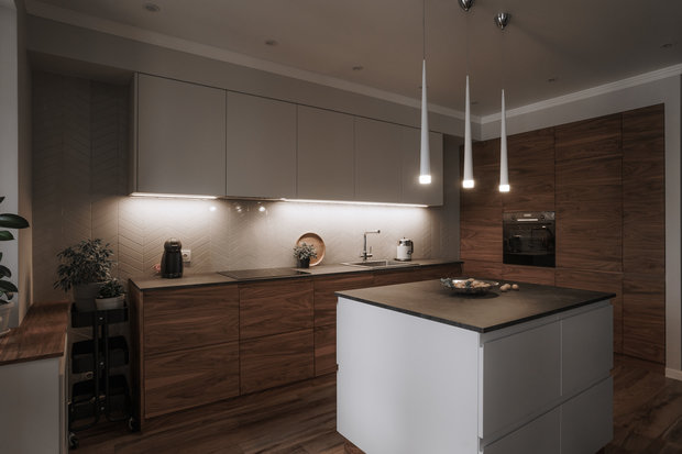 Фото из портфолио Двухуровневая квартира в г.Пенза – фотографии дизайна интерьеров на INMYROOM