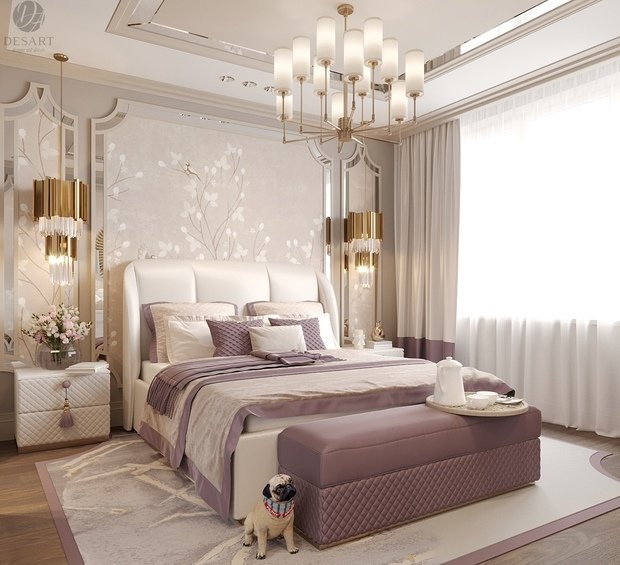 Фото из портфолио Ленинский проспект. Спальня – фотографии дизайна интерьеров на INMYROOM
