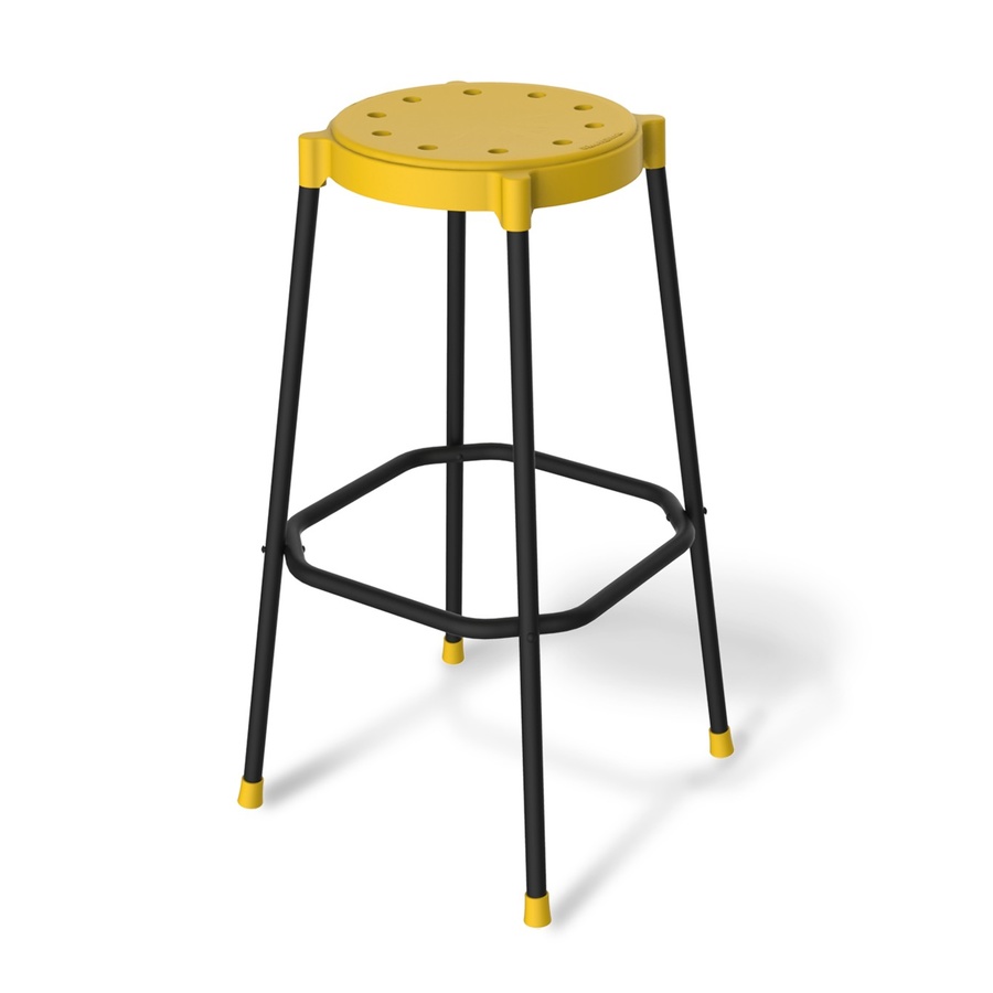 Барный стул Ladislo желтого цвета