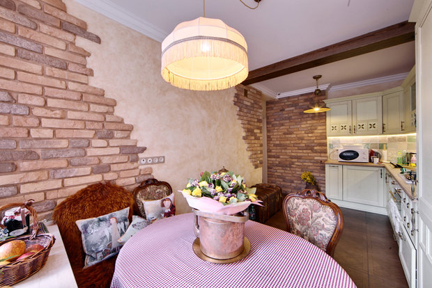 Фотография: Кухня и столовая в стиле Прованс и Кантри, Квартира, Дома и квартиры, IKEA, Проект недели – фото на INMYROOM