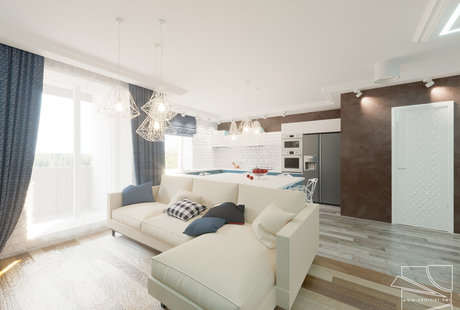 Питерский пр. Квартира 82.3м²