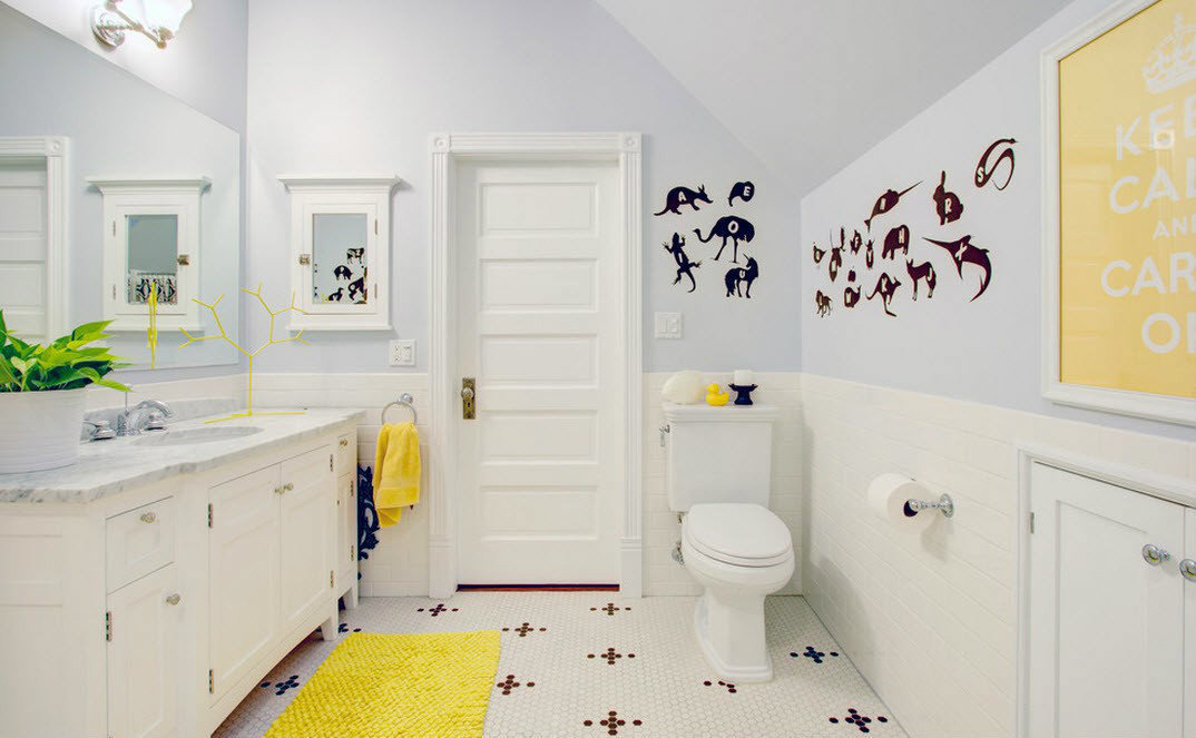 Фотография: в стиле , Ванная, Декор интерьера, Декор, Советы, Красный, Зеленый, Бежевый, Серый, Голубой – фото на INMYROOM Фотография: в стиле , Ванная, Декор интерьера, Декор, Советы, Красный, Зеленый, Бежевый, Серый, Голубой – фото на INMYROOM