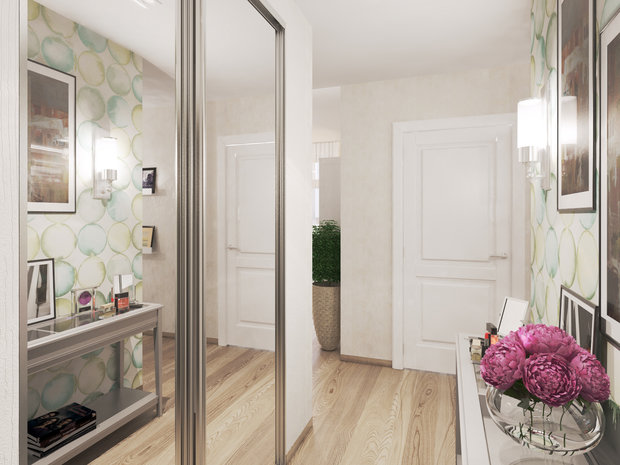 Фото из портфолио ЖК Преображенский, 98 м2 – фотографии дизайна интерьеров на INMYROOM