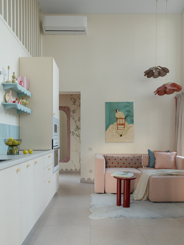 Фотография: Кухня и столовая в стиле Современный, Эклектика, Дом, Проект дня, Дом и дача, Свердловская область, 3 комнаты, 60-90 метров, современный с элементами нежного романтизма, Кристина Салангина, Анастасия Гавриленко – фото на INMYROOM