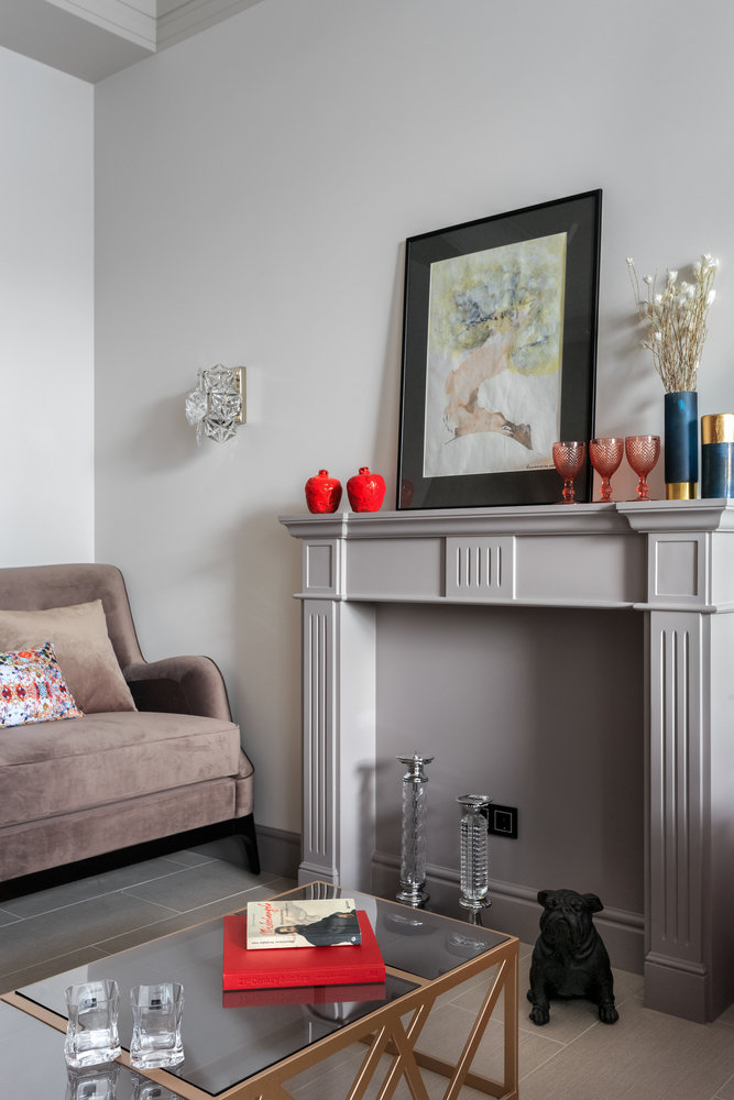 Фотография: Гостиная в стиле Современный, Квартира, Студия, Проект недели, Москва, Монолитный дом, до 40 метров, Татьяна Бриммер – фото на INMYROOM