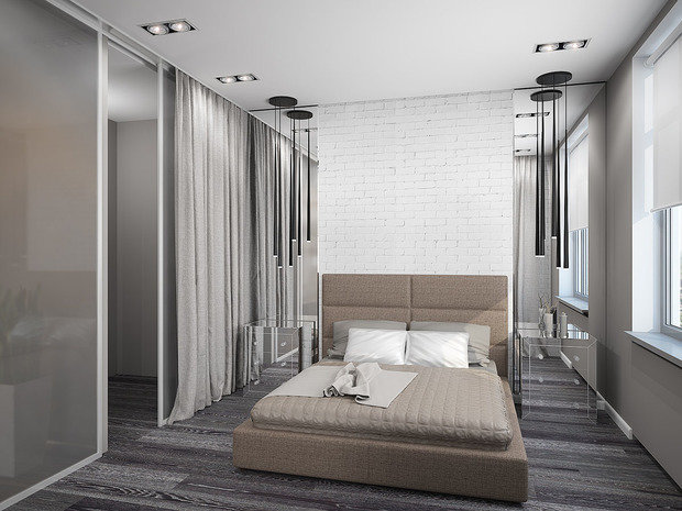 Фото из портфолио Квартира-студия – фотографии дизайна интерьеров на INMYROOM