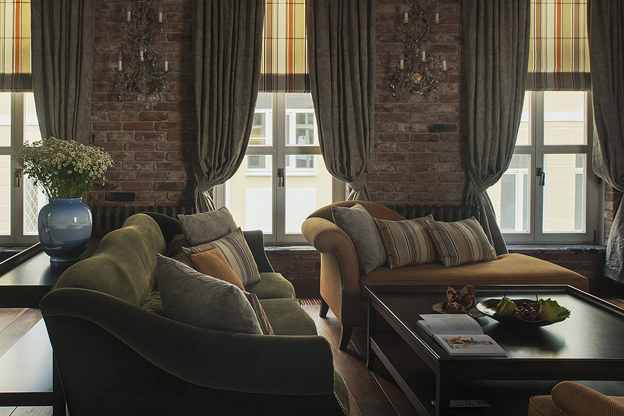 Фотография: Гостиная в стиле Прованс и Кантри, Квартира, Дома и квартиры, Проект недели – фото на INMYROOM Фотография: Гостиная в стиле Прованс и Кантри, Квартира, Дома и квартиры, Проект недели – фото на INMYROOM