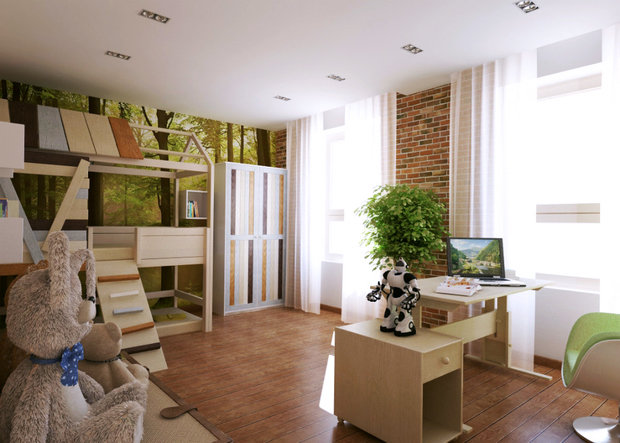 Фото из портфолио Загородный дом в Подмосковье. – фотографии дизайна интерьеров на INMYROOM