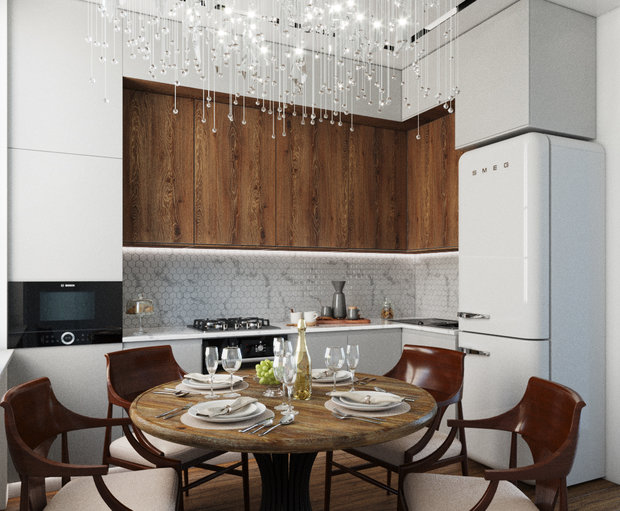 Фото из портфолио Дизайн кухни – фотографии дизайна интерьеров на INMYROOM