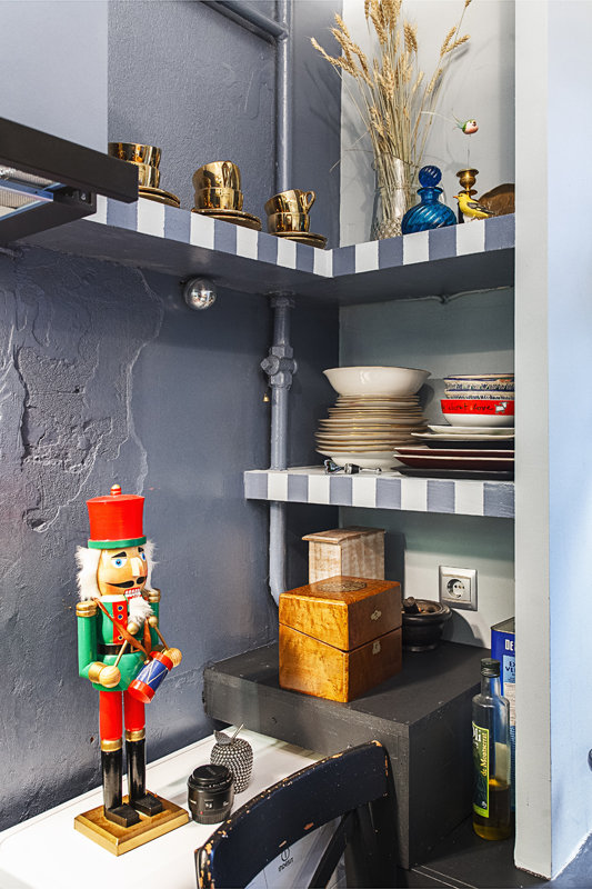 Фотография: в стиле , Эклектика, Квартира, Студия, Россия, Проект недели, Черный, Москва, Синий, Голубой, Герой InMyRoom, квартира дизайнера, Наталья Анахина, видео, Кирпичный дом, до 40 метров – фото на INMYROOM Фотография: в стиле , Эклектика, Квартира, Студия, Россия, Проект недели, Черный, Москва, Синий, Голубой, Герой InMyRoom, квартира дизайнера, Наталья Анахина, видео, Кирпичный дом, до 40 метров – фото на INMYROOM