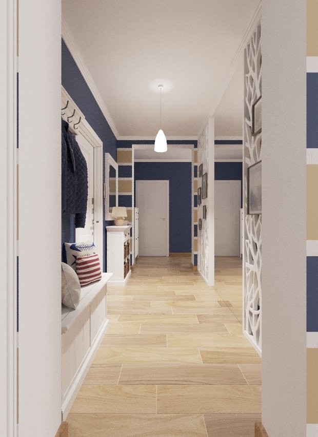 Фото из портфолио Квартира в Сочи – фотографии дизайна интерьеров на INMYROOM