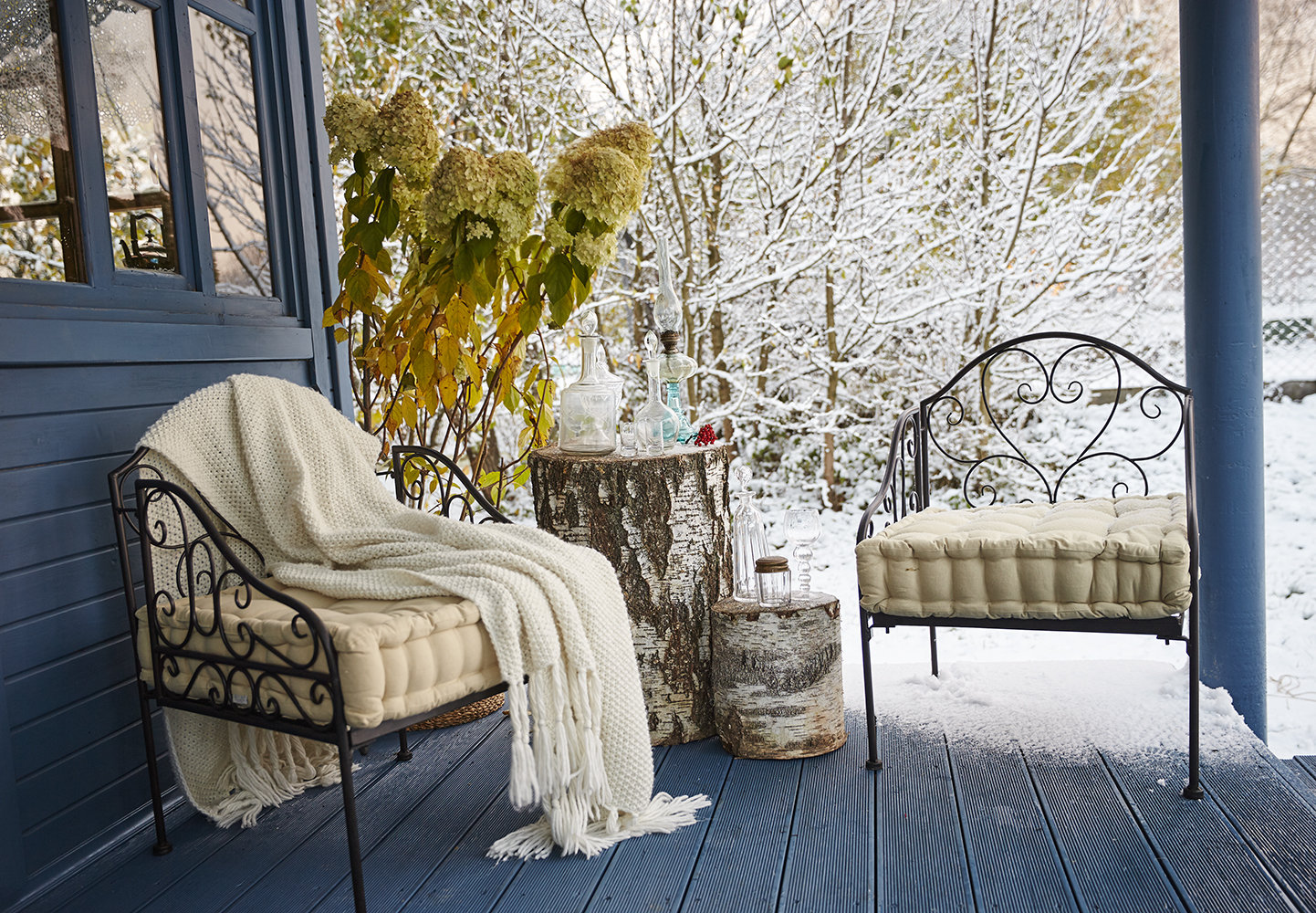 Фотография: Терраса в стиле Прованс и Кантри, Дом, Проект недели, Дача, Дом и дача, Калужская область, 4 и больше, Более 90 метров, Дина Косточкина, Нина Биркадзе – фото на INMYROOM