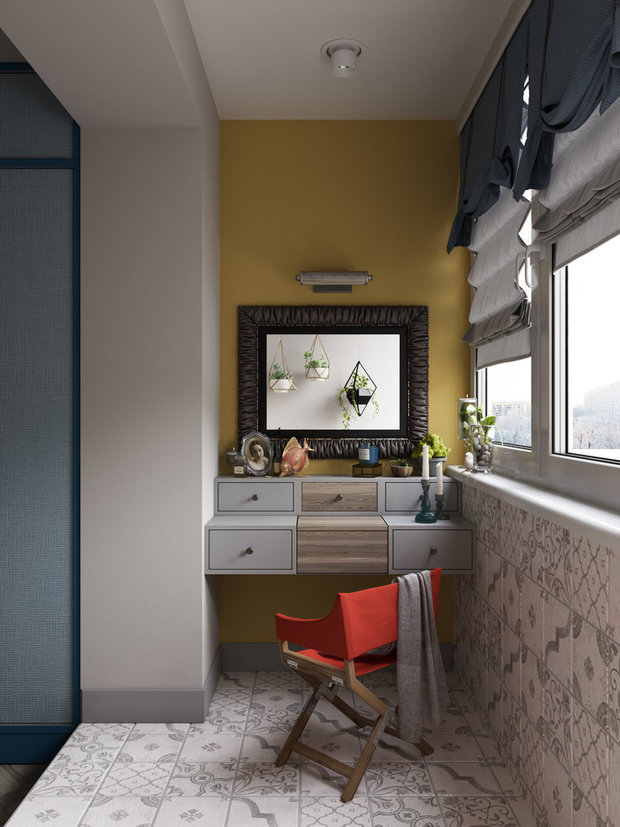 Фотография: Балкон в стиле Эклектика,  – фото на INMYROOM