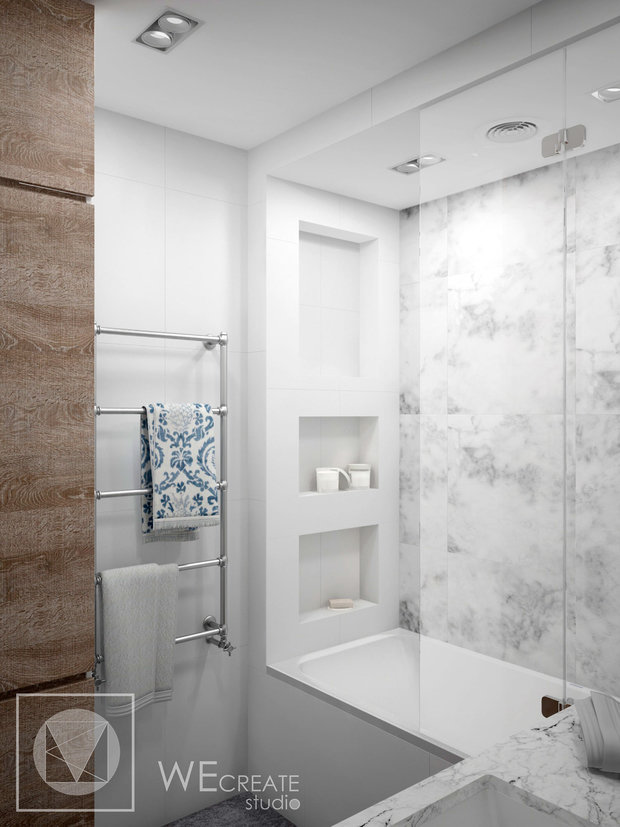 Фото из портфолио Квартира с элементами современной классики – фотографии дизайна интерьеров на INMYROOM