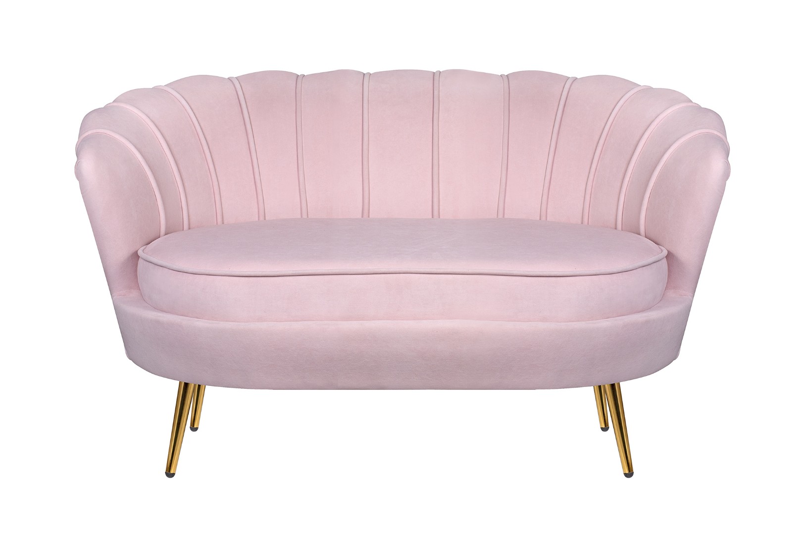 Диван Pearl Double светло-розового цвета