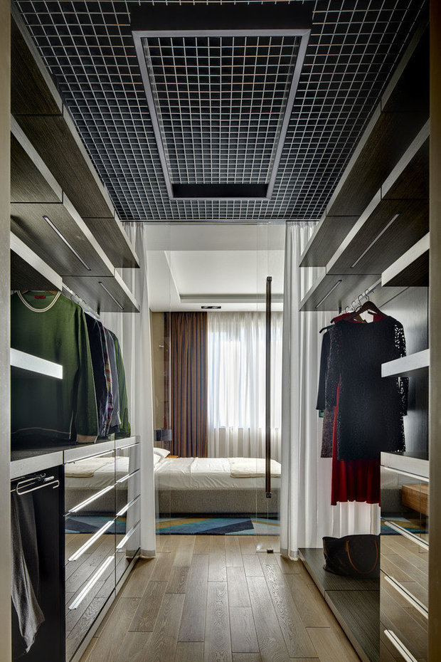 Фотография: Гардеробная в стиле Современный, Спальня, Советы – фото на INMYROOM