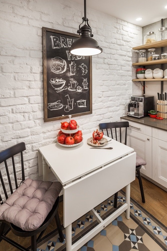 Фотография: Кухня и столовая в стиле Лофт, Скандинавский, Квартира, Проект недели, Евгения Лыкасова, Панельный дом, 2 комнаты, 40-60 метров – фото на INMYROOM Фотография: Кухня и столовая в стиле Лофт, Скандинавский, Квартира, Проект недели, Евгения Лыкасова, Панельный дом, 2 комнаты, 40-60 метров – фото на INMYROOM