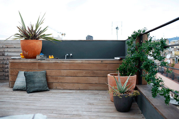 Фотография: Балкон, Терраса в стиле Лофт, Малогабаритная квартира, Квартира, Дома и квартиры – фото на INMYROOM