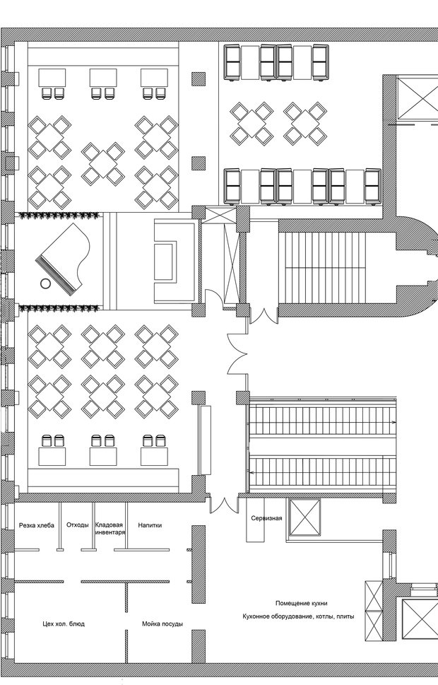 Фото из портфолио Ресторан Ar-Deco – фотографии дизайна интерьеров на INMYROOM