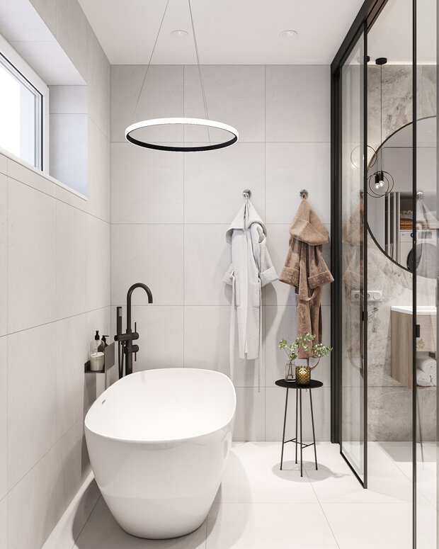 Фото из портфолио Дизайн-проект загородного дома, 200 кв. – фотографии дизайна интерьеров на INMYROOM