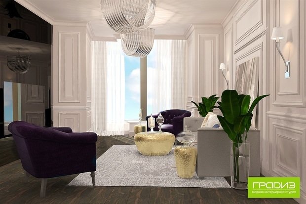 Фото из портфолио Розовый фламинго – фотографии дизайна интерьеров на INMYROOM