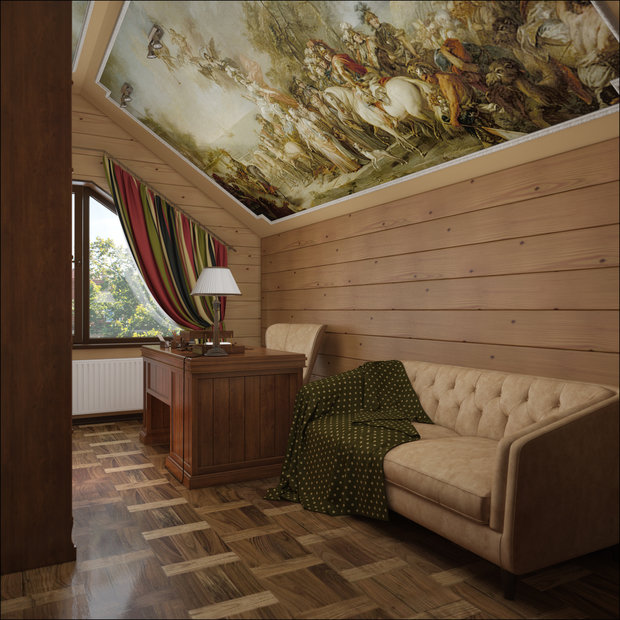 Фото из портфолио загородная избушка – фотографии дизайна интерьеров на INMYROOM