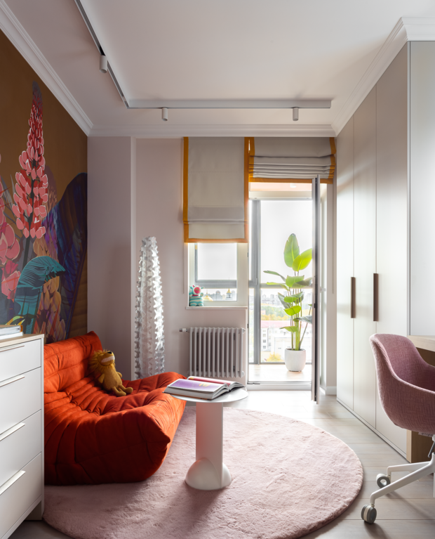 Фотография: Детская в стиле Современный, Эклектика, Квартира, Проект недели, Екатеринбург, 4 и больше, Более 90 метров, Екатерина Третьякова, Наталья Федотова – фото на INMYROOM