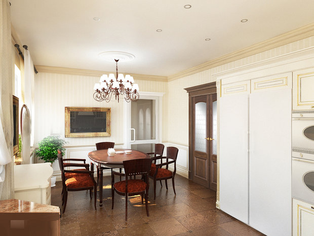 Фото из портфолио Частный жилой дом. Классика – фотографии дизайна интерьеров на INMYROOM