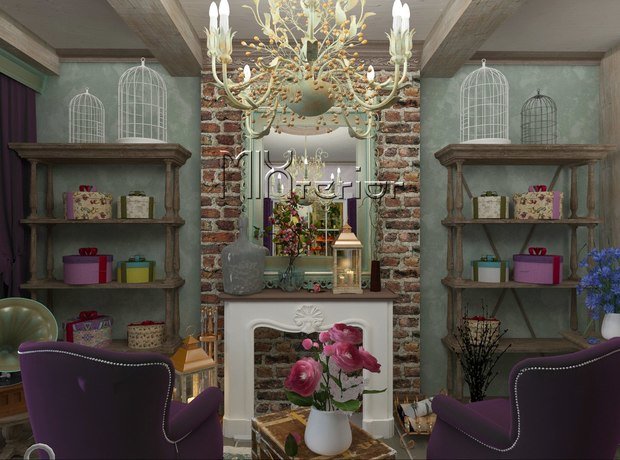 Фото из портфолио Цветочная лавка - La Provence – фотографии дизайна интерьеров на INMYROOM