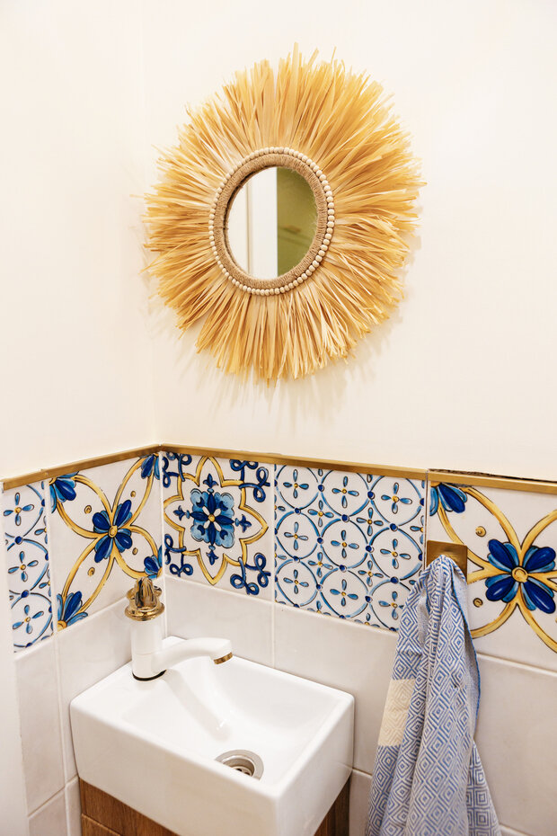 Фотография: Ванная в стиле Современный, Квартира, Проект дня, Эко, Блочный дом, 4 и больше, 60-90 метров, Анна Терентьева – фото на INMYROOM