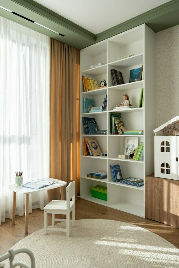 Фотография: Детская в стиле Современный, Эклектика, Квартира, Проект дня, Санкт-Петербург, 3 комнаты, 40-60 метров, ЖК «Golden City» – фото на INMYROOM