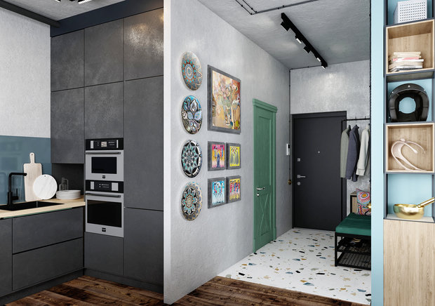 Фото из портфолио 59 м² ЖК Царская площадь – фотографии дизайна интерьеров на INMYROOM