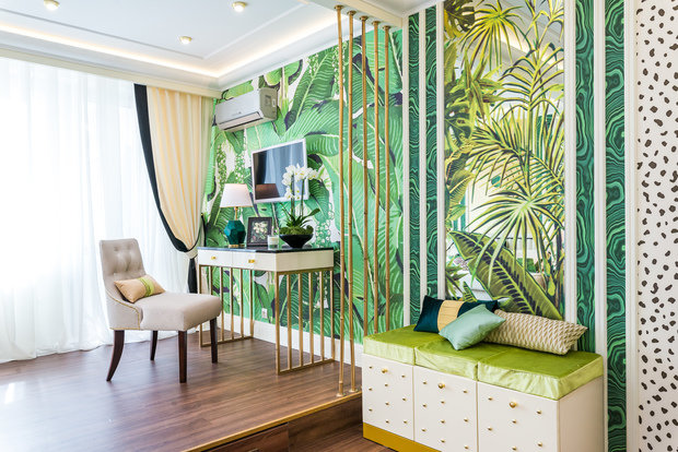 Фото из портфолио ЗОЛОТЫЕ ДЖУНГЛИ – фотографии дизайна интерьеров на INMYROOM