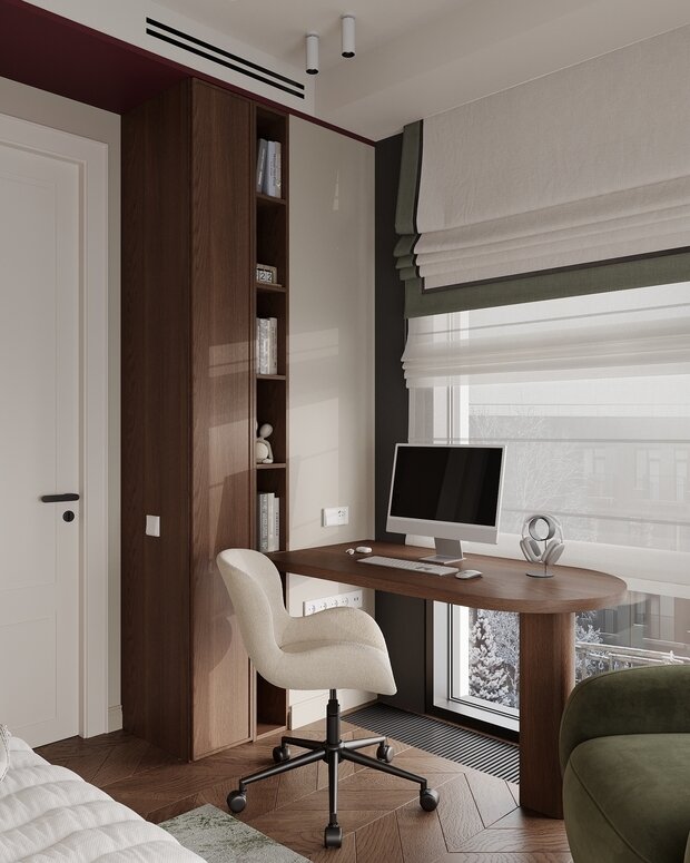 Фото из портфолио Интерьер в ЖК МОД – фотографии дизайна интерьеров на INMYROOM