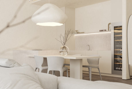 Двухкомнатная квартира в ЖК Neva Towers 78 м²