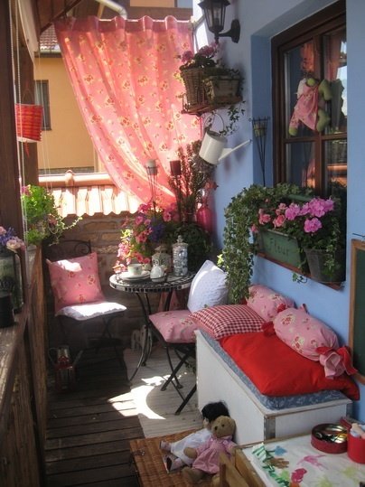 Фотография: Балкон, Терраса в стиле Прованс и Кантри, Современный, Интерьер комнат, Барная стойка – фото на INMYROOM