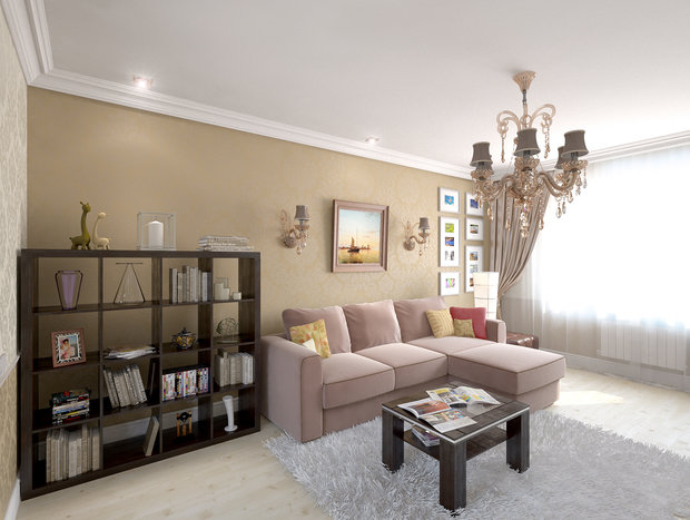 Фото из портфолио 2х комнатная квартира – фотографии дизайна интерьеров на INMYROOM