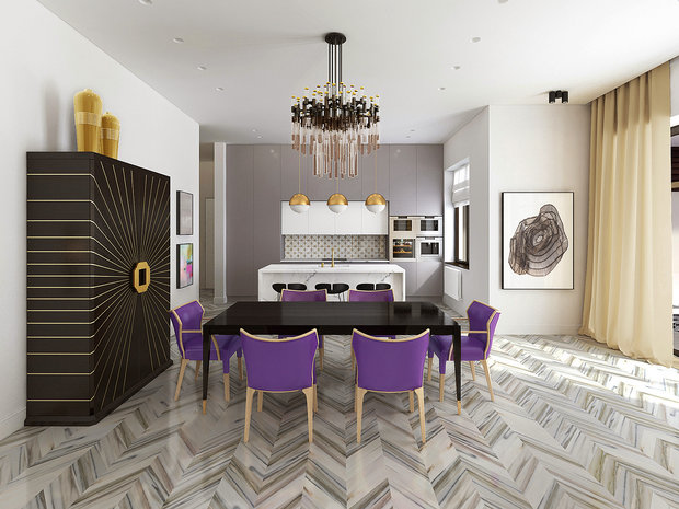 Фотография: Кухня и столовая в стиле Эклектика, Дом, Минимализм, Проект недели – фото на INMYROOM